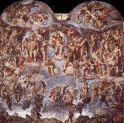Extreme judgement  Sistine Chapel vastvagg Michelangelo Buonarroti